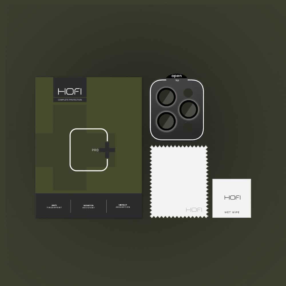HOFI προστασία κάμερας Camring Pro+ iPhone 15 Pro / 15 Pro Max μαύρο - Image 4