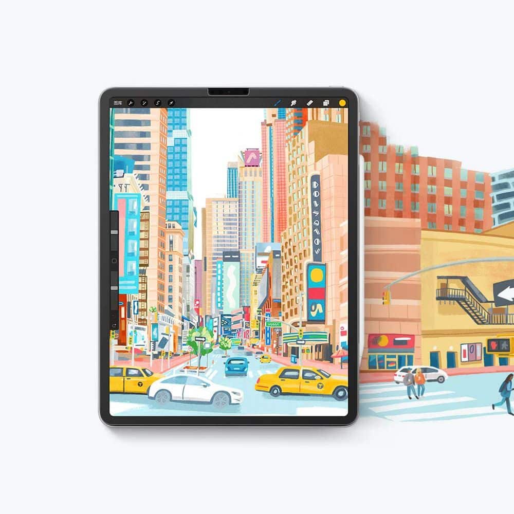 HOFI προστασία υδρογέλης PRO+ 2-PACK για iPad 10.9” 10 / 2022 / 11” 11 / 2025 ματ διάφανο - Image 4