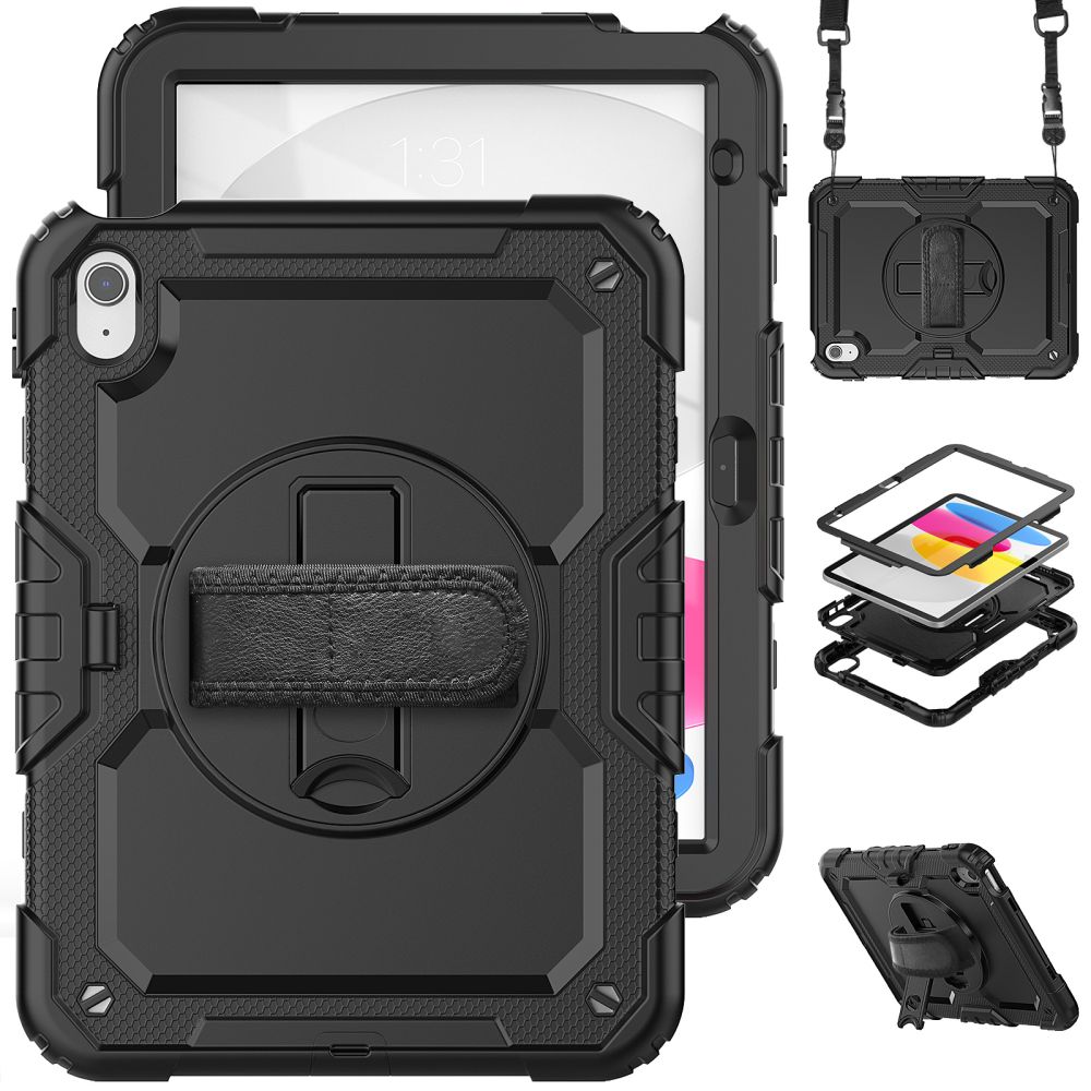 Tech-Protect Solid360 iPad 10.9” 10 / 2022 / 11” 11 / 2025 μαύρο - Image 3