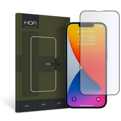 Hofi tempered glass pro+ iPhone 13 / 13 pro / 14 μαύρο
