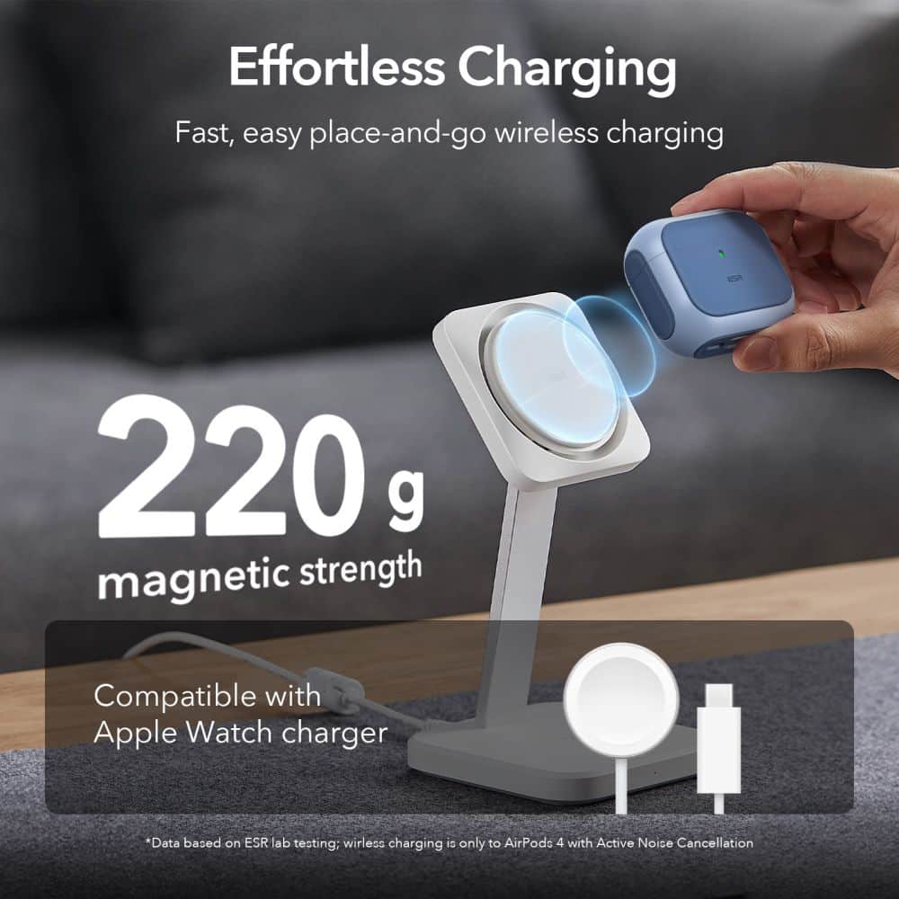 ESR Orbit Halolock MagSafe Apple AirPods 4 μπλε - Image 3