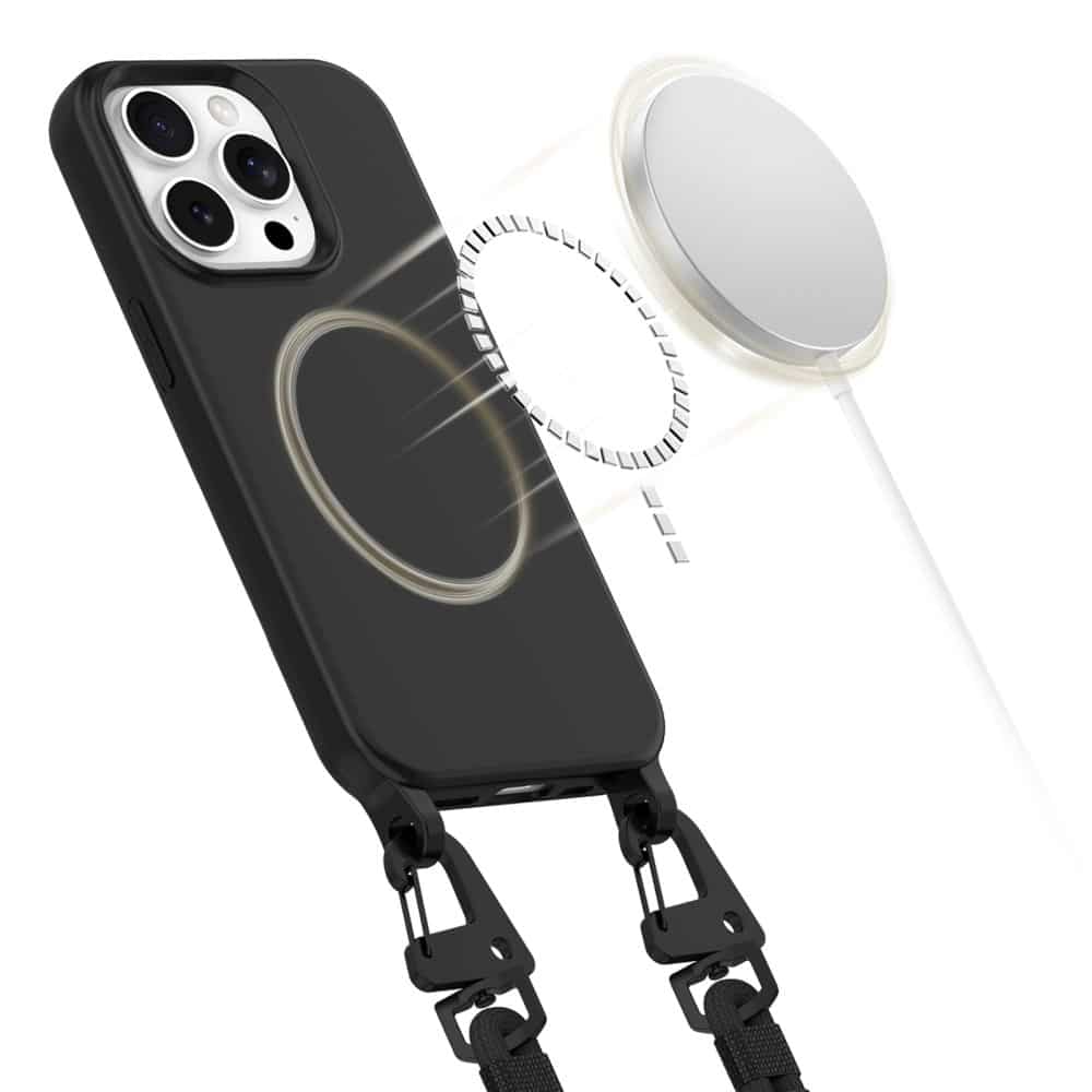 TECH-PROTECT Magnecklace - θήκη για Apple iPhone 15 Pro - Μαύρο - Image 3