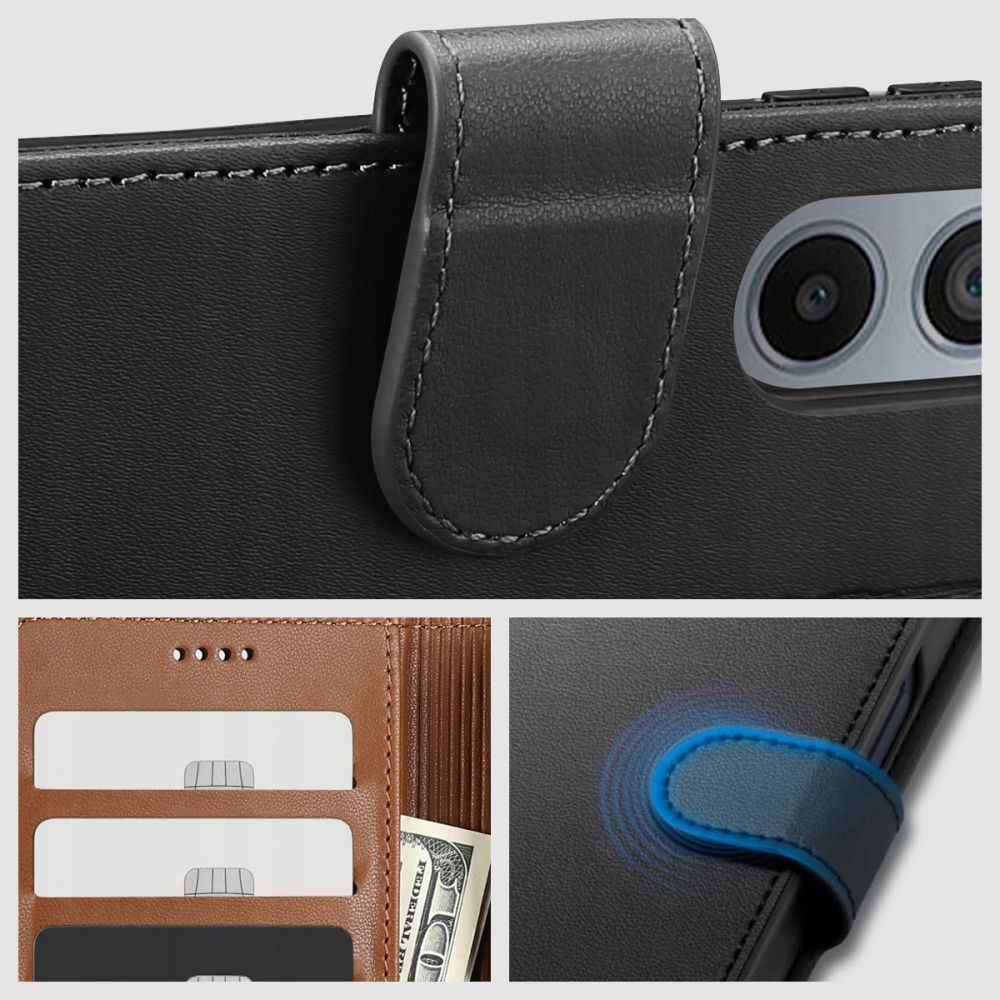 TECH-PROTECT Wallet - θήκη για Motorola Edge 50 Neo - Μαύρο - Image 4