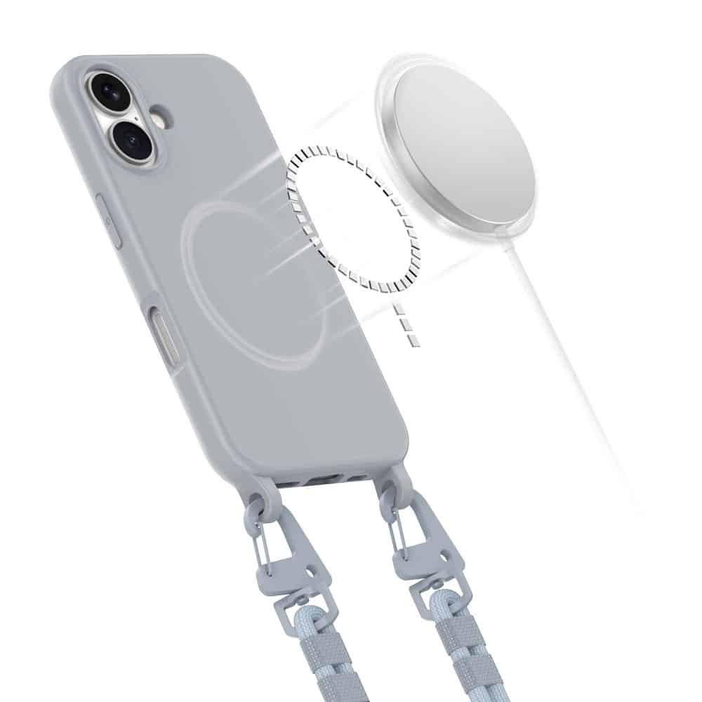 TECH-PROTECT Magnecklace - θήκη για Apple iPhone 16 - Γκρι - Image 3