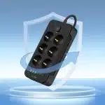 Tech-Protect πολύπριζο PC6X6 με 3 USB & 3 TYPE-C & 6 υποδοχές 200CM μαύρο - Image 4