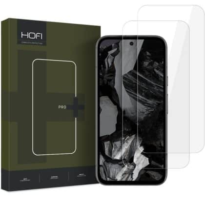 Hofi Glass Pro+ 2-Pack γυαλί προστασίας για Google Pixel 9 Pro XL διάφανο