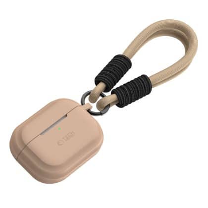 Tech-Protect σιλικόνη σχοινί Apple AirPods Pro 1 / 2 καφέ latte