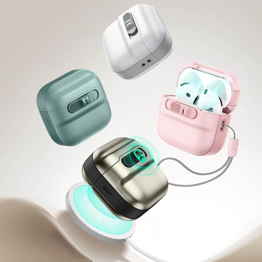 ESR Pulse Halolock MagSafe Apple AirPods 4 πράσινο - Image 3