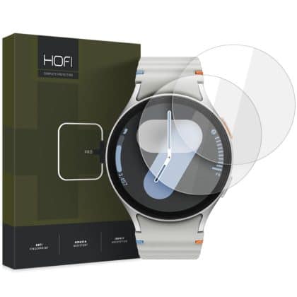 Hofi γυαλί προστασίας Pro+ 2-pack για Samsung Galaxy Watch 4 / 5 / 6 / 7 / FE (40 mm) διαφανές