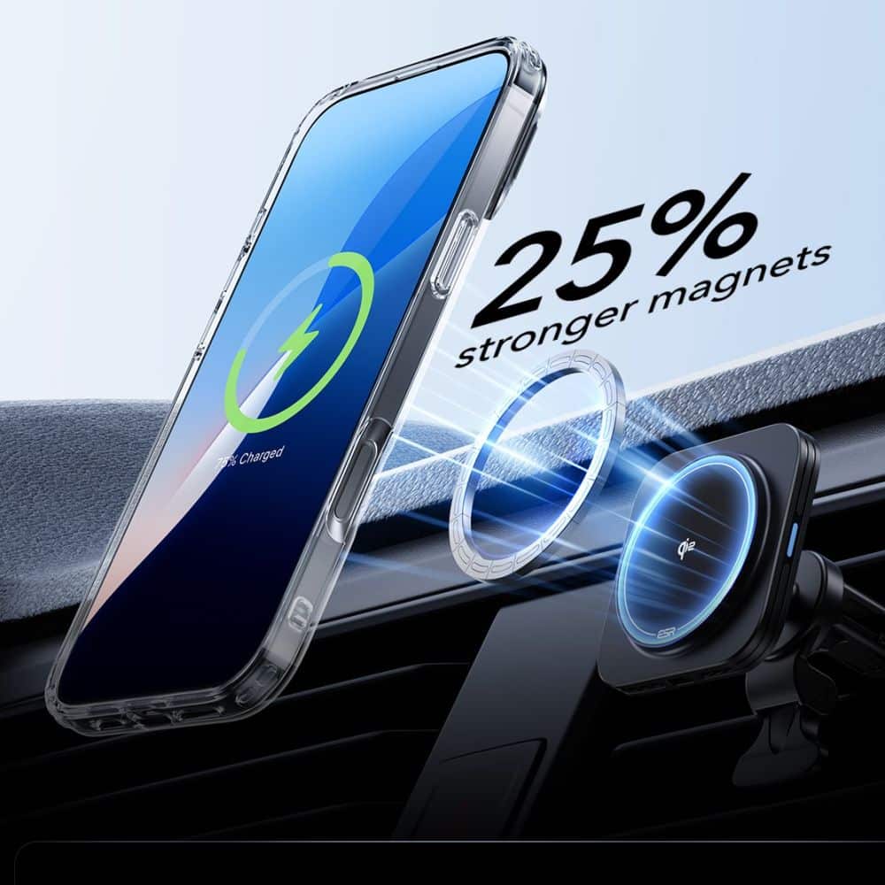 ESR Classic Hybrid HaloLock - θήκη για Apple iPhone 16 Pro Max - Διάφανο - Image 4