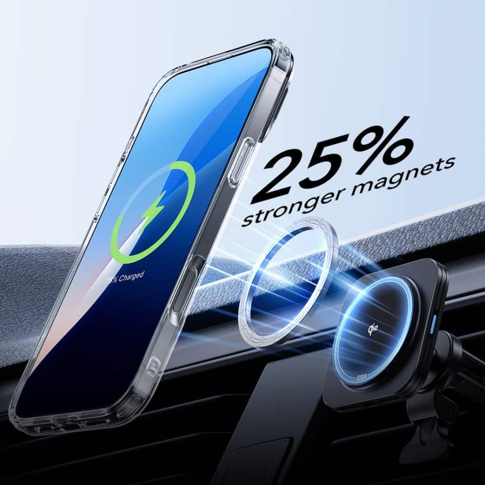 ESR Classic Hybrid HaloLock - θήκη για Apple iPhone 16 - Διάφανο - Image 4