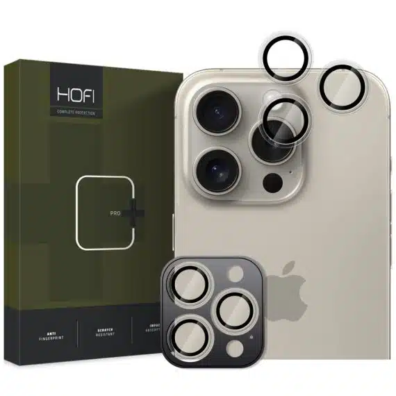 HOFI προστασία κάμερας Camring Pro+ iPhone 16 Pro / 16 Pro Max διαφανής