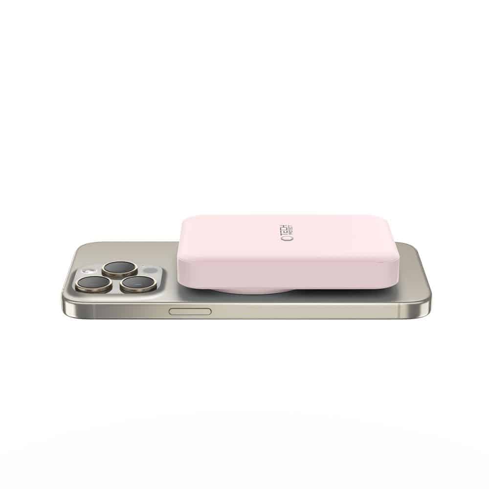 Tech-Protect PB11 Lifemag MagSafe power bank 10000mAh ροζ - Image 3