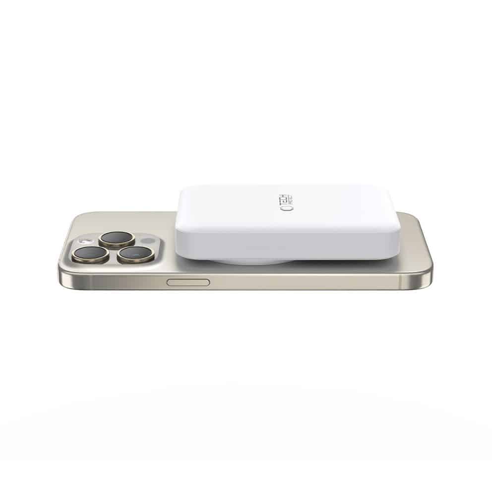 Tech-Protect PB11 Lifemag MagSafe power bank 10000mAh λευκό - Image 3