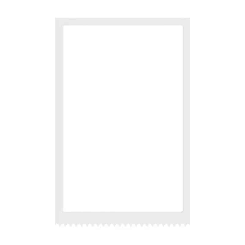 Niimbot θερμικές ετικέτες αυτοκόλλητα 50x70 mm - 100 τεμ. Λευκό - Image 2
