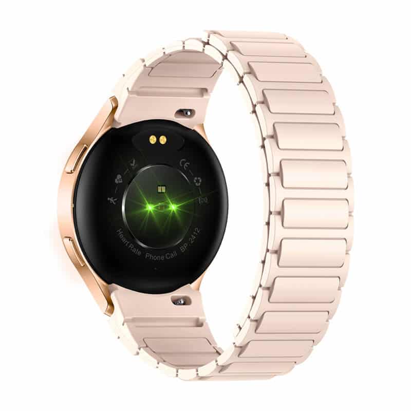 Colmi i28 Ultra smartwatch με μαγνητικό λουράκι (χρυσό) - Image 5
