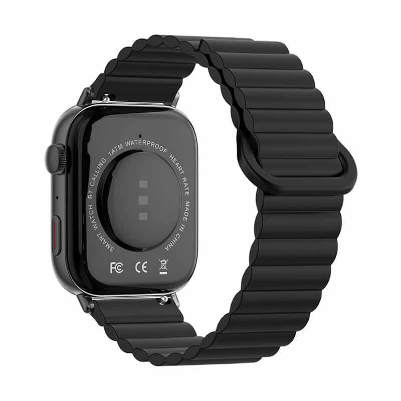 Colmi C8 Max smartwatch με μαγνητική θηλιά (μαύρο) - Image 4