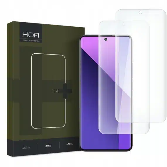HOFI UV Glass Pro+ 2-pack Xiaomi Redmi Note 13 Pro+ Plus 5G διαφανές