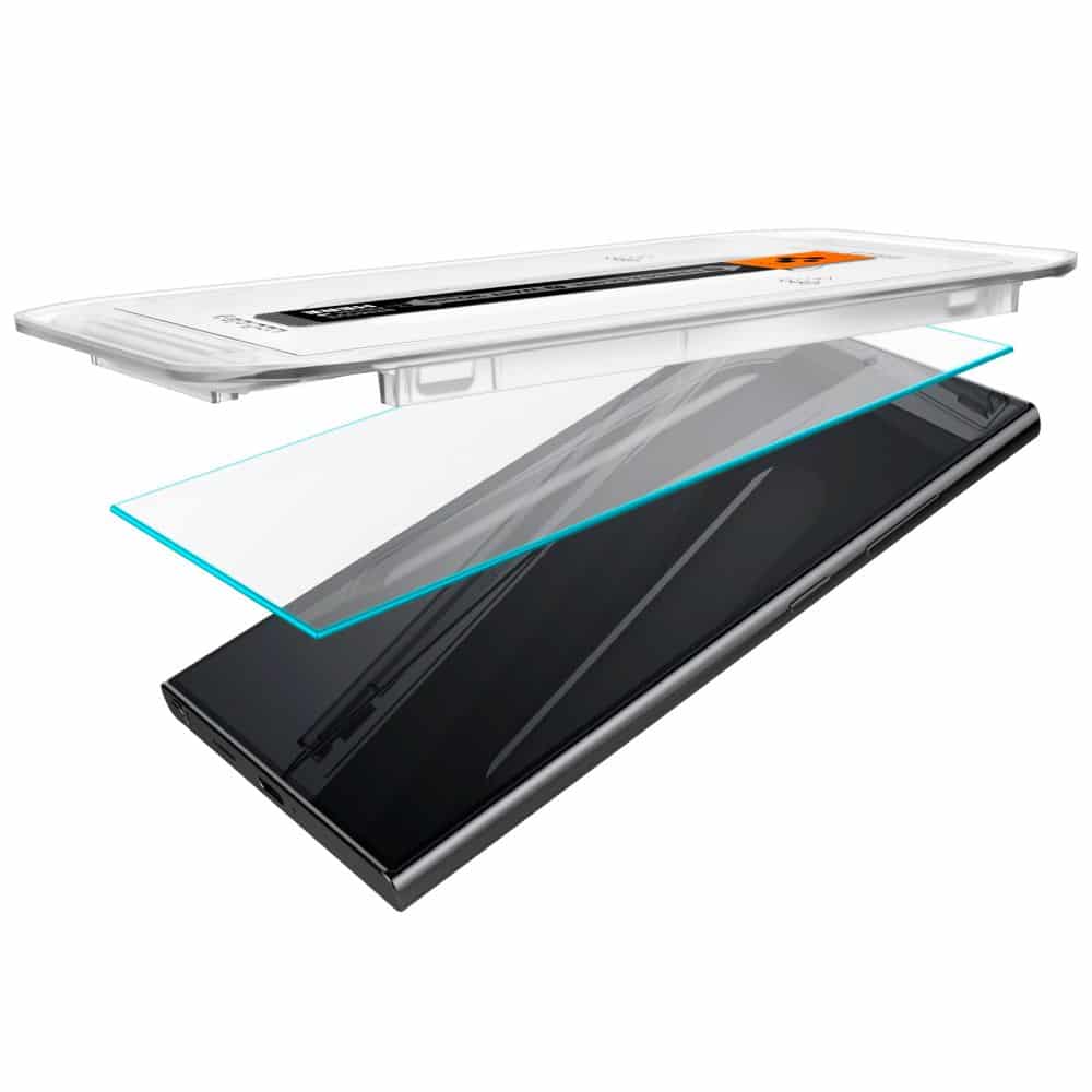 Spigen γυαλί προστασίας Glas.TR "EZ Fit" 2-pack Galaxy S24 Ultra διαφανές - Image 6