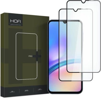 Hofi tempered glass pro+ 2-pack Galaxy A05s μαύρο