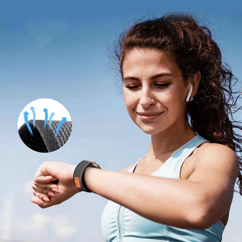 TECH-PROTECT Nylon - θήκη για Samsung Galaxy Watch 4 / 5 Pro 6 7 FE - Μαύρο - Image 3