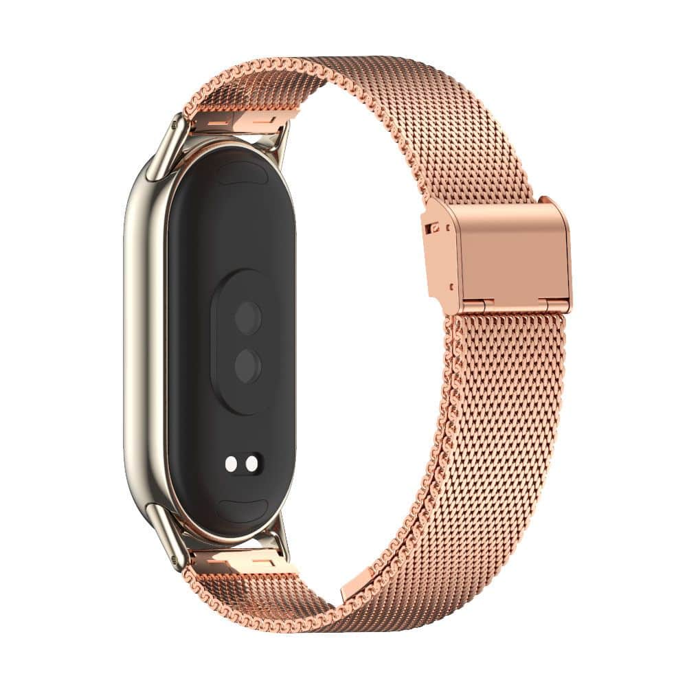 Tech-Protect MilaneseBand - Xiaomi Smart Band 8 / 9 / NFC - Ροζ Χρυσό - Image 2