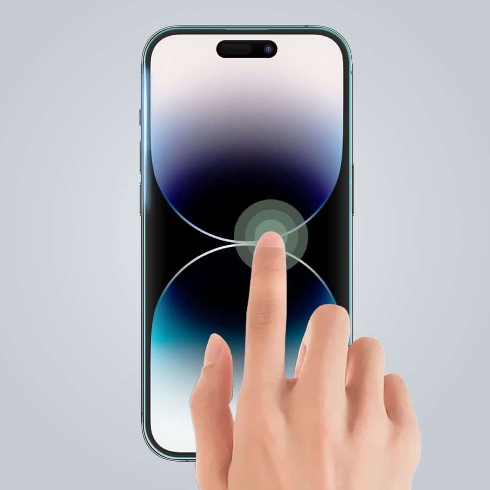 Tech-Protect tempered glass set iPhone 14 διαφανές - Image 3