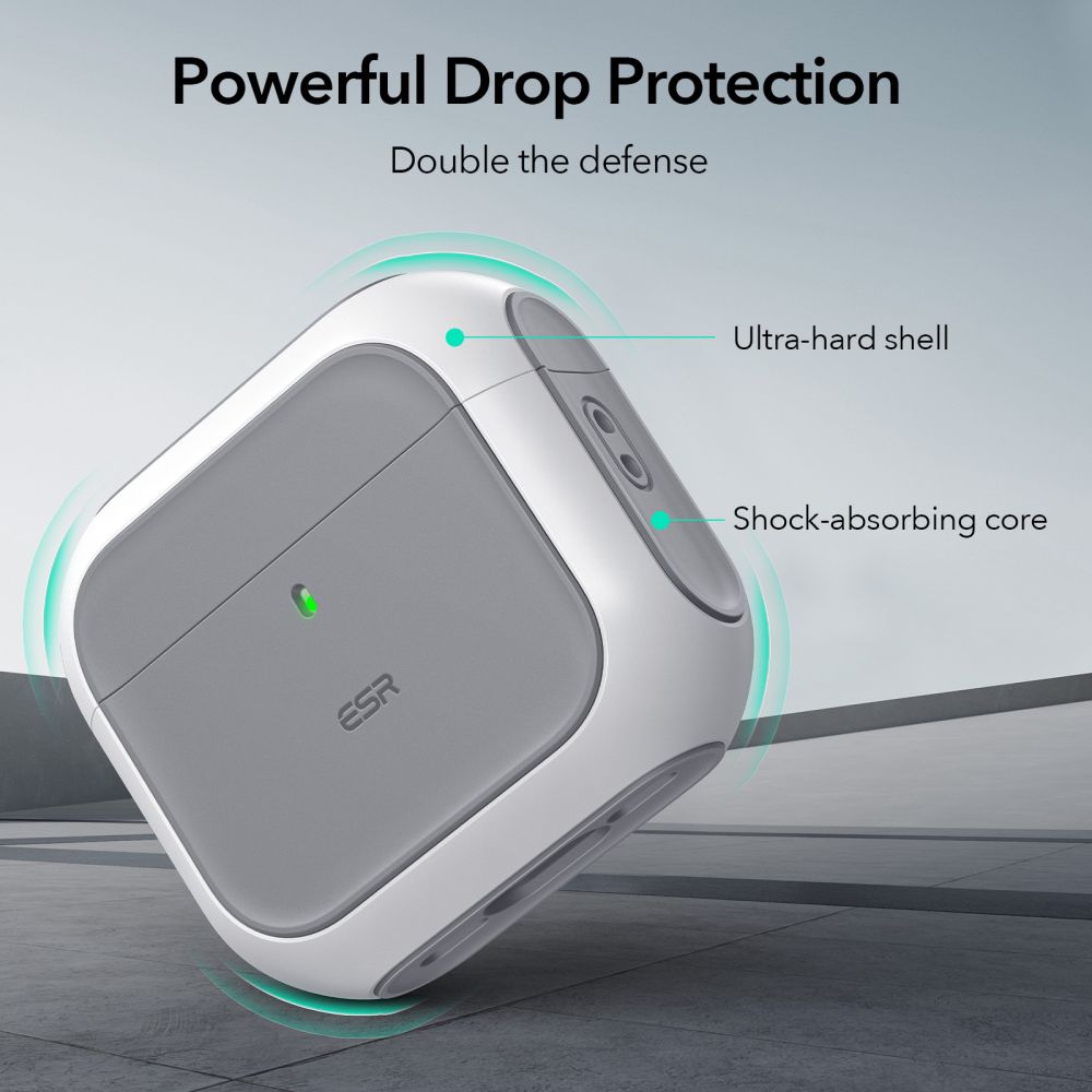 ESR Orbit Halolock MagSafe Apple AirPods 4 λευκό - Image 4