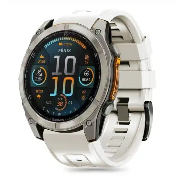 Tech-Protect σιλικόνη Garmin Fenix 5S / 5S Plus / 6S / 6S Pro / 7S / 8 (43 mm) τιτάνιο