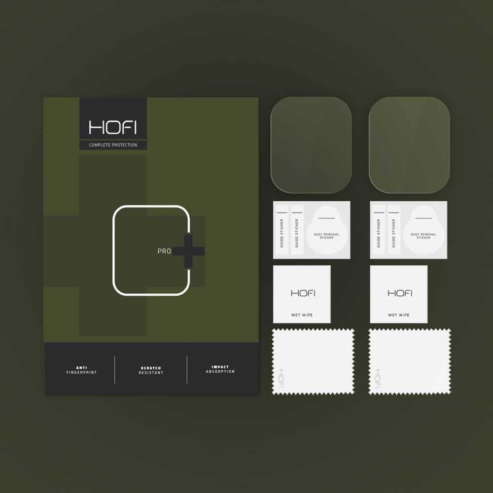 HOFI Μεμβράνη υδρογέλης Hydroflex Pro+ 2-pack για Apple Watch 10 (42 mm) διαφανής - Image 2