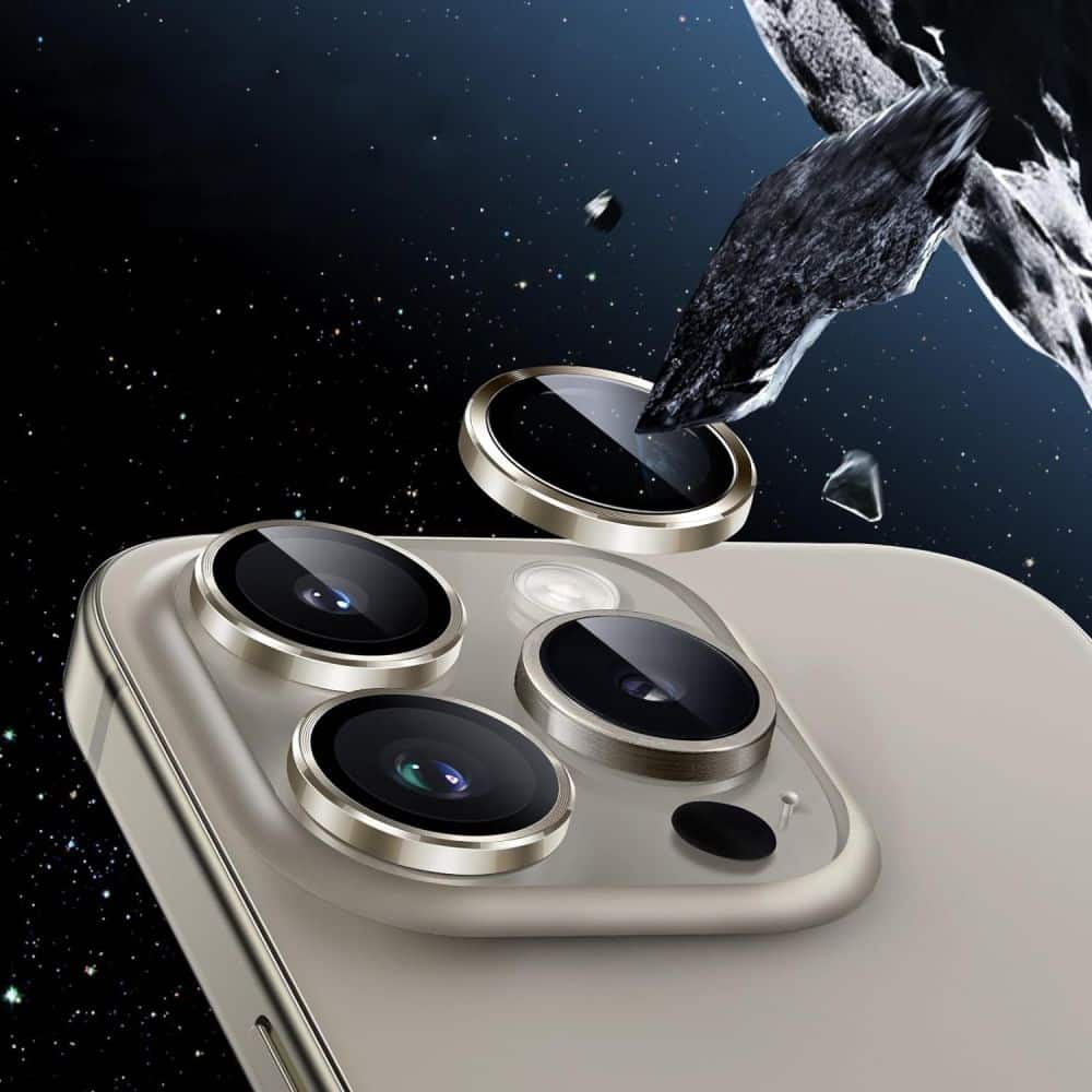 HOFI προστασία κάμερας Camring Pro+ iPhone 16 / 16 Plus μαύρο - Image 3