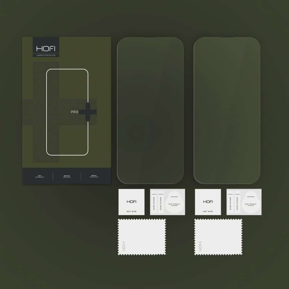 Hofi Glass Pro+ 2-Pack tempered glass για iPhone 16 διαφανές - Image 4