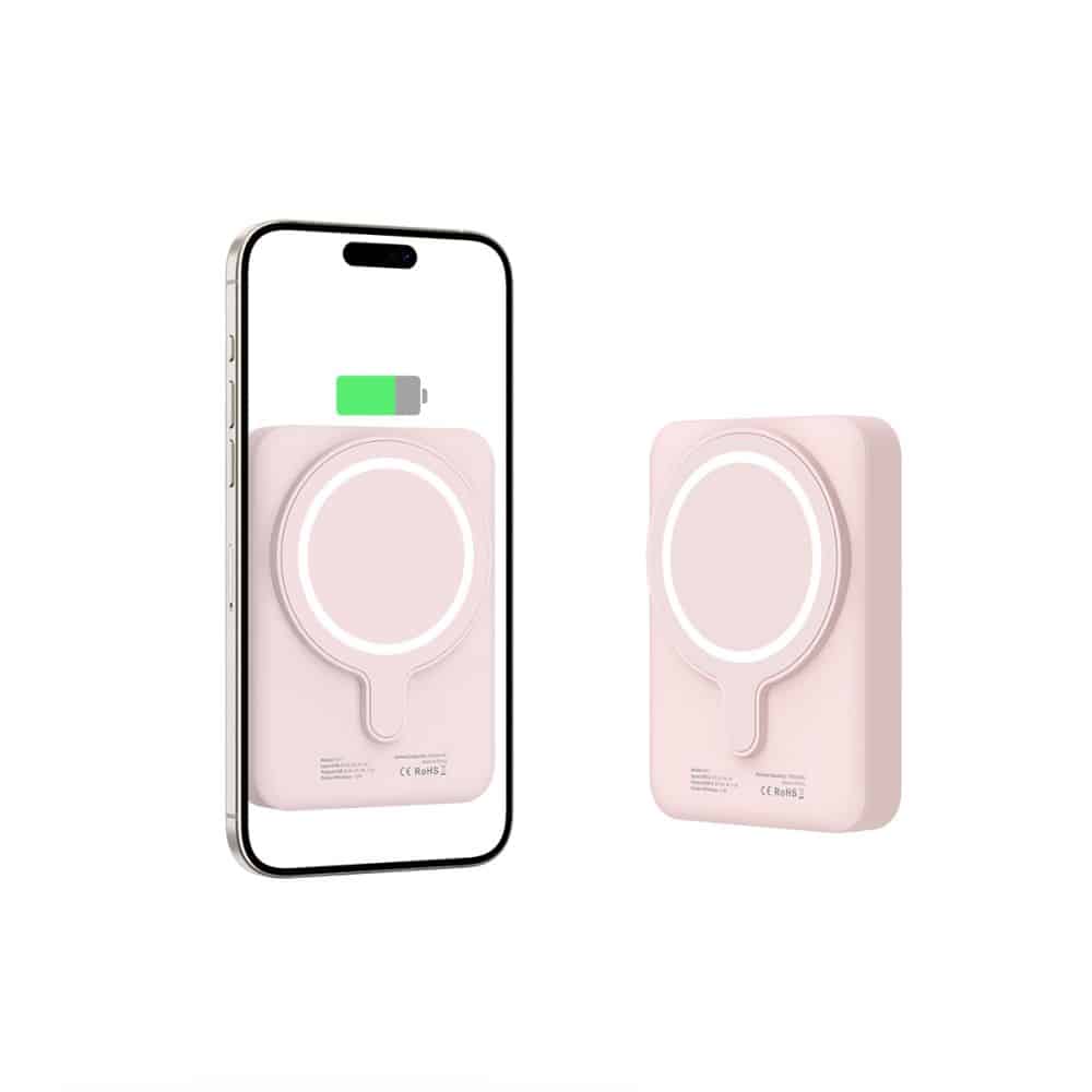 Tech-Protect PB11 Lifemag MagSafe power bank 10000mAh ροζ - Image 4