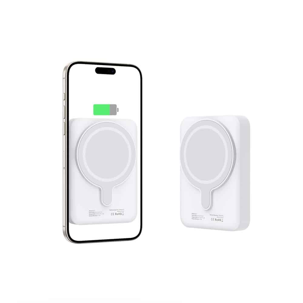 Tech-Protect PB11 Lifemag MagSafe power bank 10000mAh λευκό - Image 4