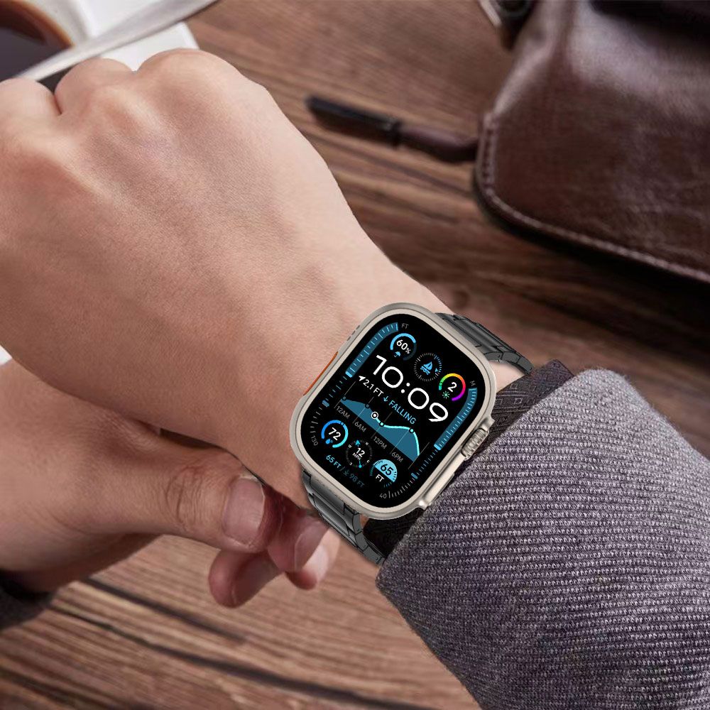 TECH-PROTECT κλασική ανοξείδωτη θήκη - θήκη για Apple Watch 6 / 7 8 9 10 SE Ultra 1 2 - Μαύρο - Image 3