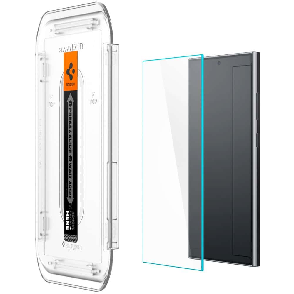 Spigen γυαλί προστασίας Glas.TR "EZ Fit" 2-pack Galaxy S24 Ultra διαφανές - Image 7