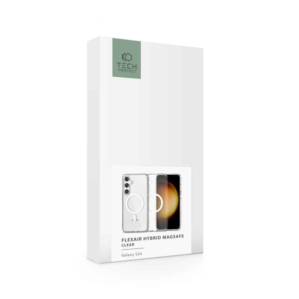 TECH-PROTECT Flexair Hybrid - θήκη για Samsung Galaxy S24 - Διάφανο - Image 5