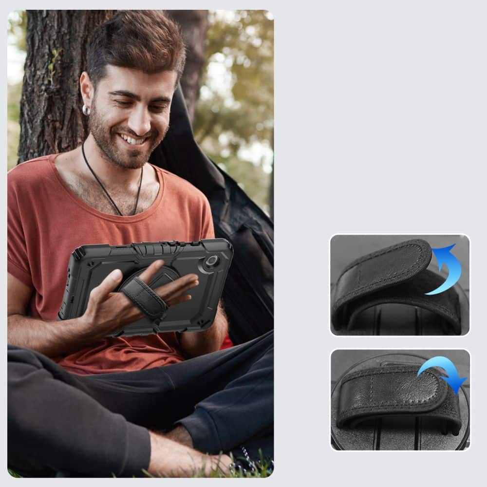 Tech-Protect Solid360 Galaxy Tab A9+ Plus 11.0 X210 / X215 / X216 μαύρο - Image 6