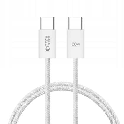 Tech-Protect καλώδιο Type-C PD60W/3A 100CM λευκό