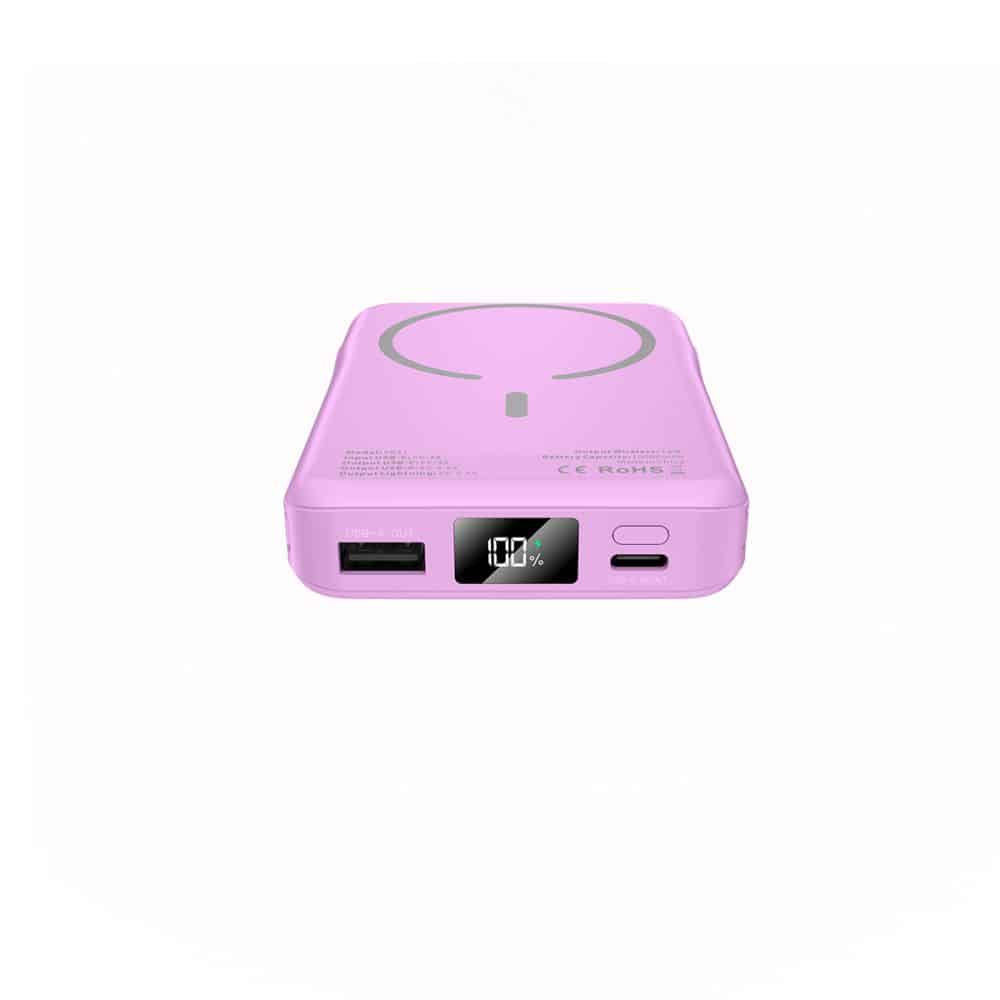 Tech-Protect PB31 Lifemag Magsafe power bank 10000mAh λεβάντα - Image 5