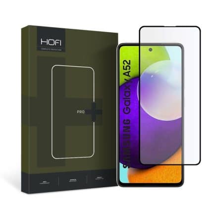 Hofi tempered glass pro+ Galaxy A52 / A52S μαύρο
