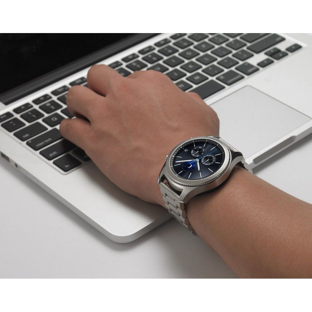 Tech-Protect ατσάλινο Samsung Galaxy Watch 3 45MM μαύρο - Image 4