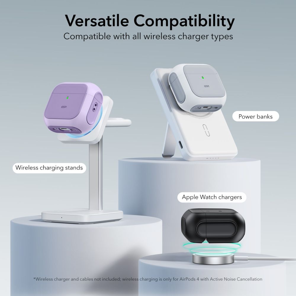 ESR Orbit Halolock MagSafe Apple AirPods 4 μωβ - Image 5