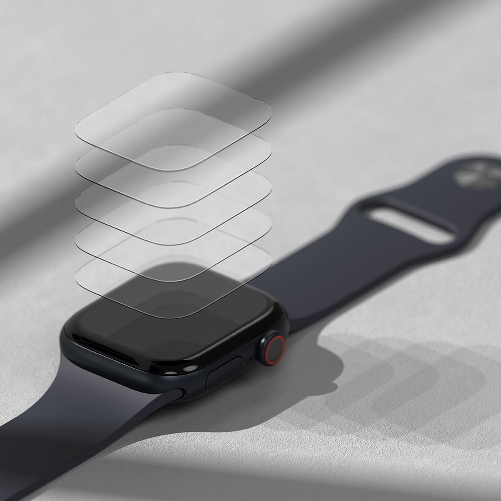 Ringke προστατευτική μεμβράνη Dual Easy 3-pack Apple Watch 10 (42 mm) διαφανής - Image 5