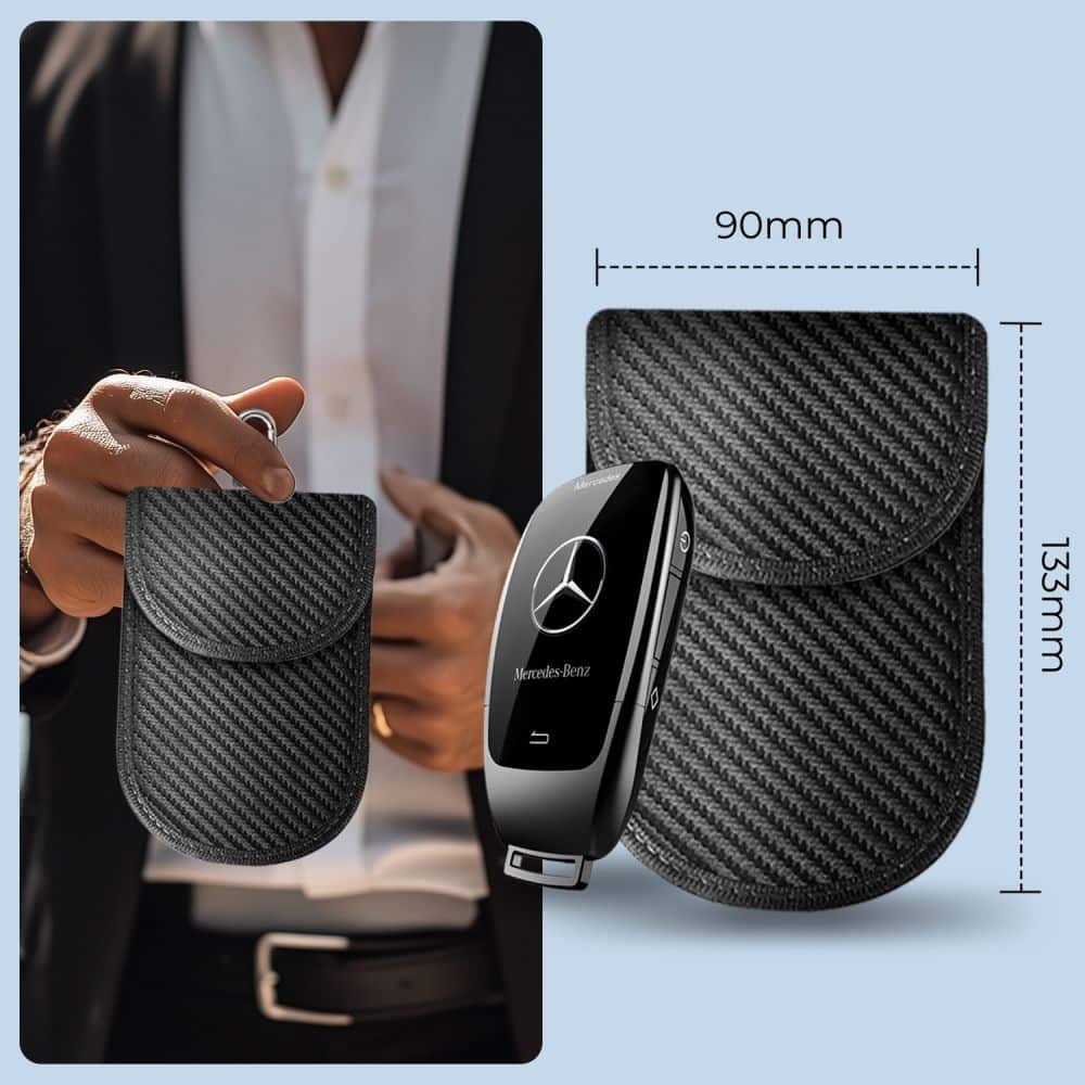 Tech-Protect Faraday KLR100 θήκη Keyless RFID Signal Blocker Carbon - Image 5