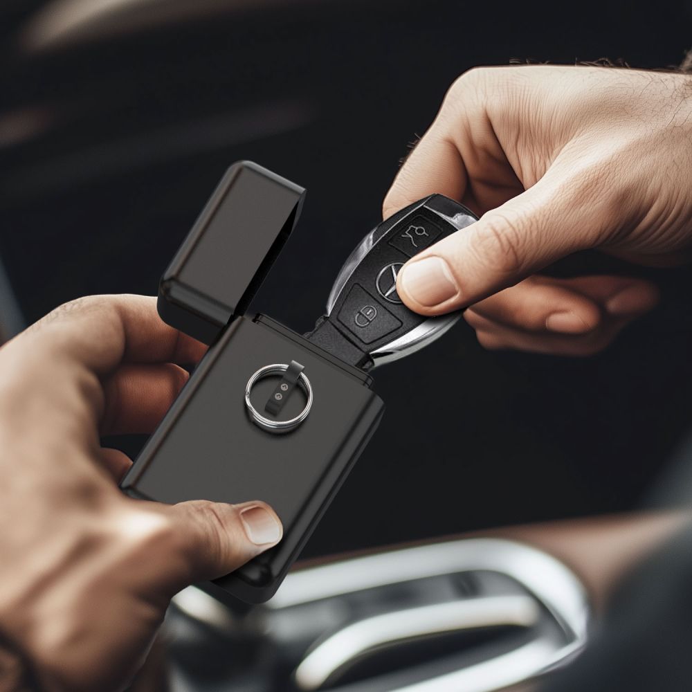 Tech-Protect Faraday KLR200 μεταλλική θήκη RFID σήματος μπλοκαρίσματος μαύρη - Image 5