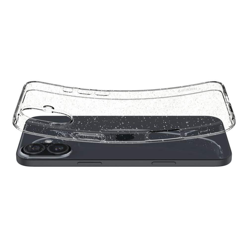 Spigen Liquid Crystal Glitter - θήκη για Apple iPhone 16 - Διάφανο - Image 5