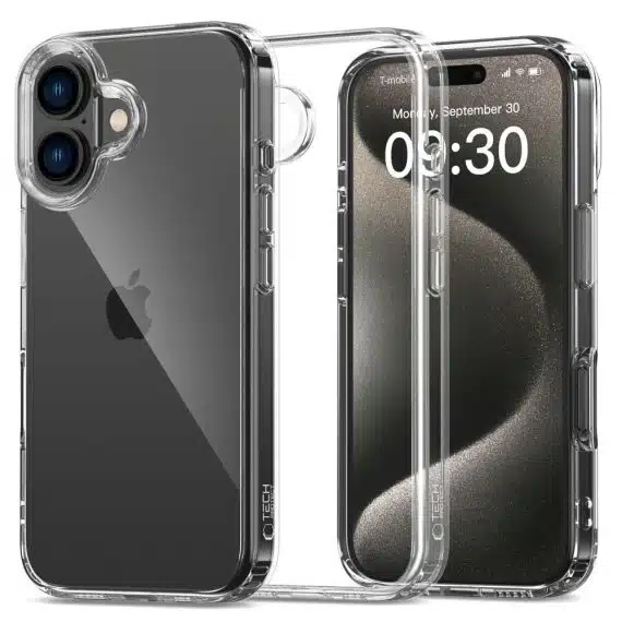 TECH-PROTECT Flexair Hybrid - θήκη για Apple iPhone 16 - Διάφανο