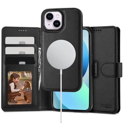 TECH-PROTECT Wallet - θήκη για Apple iPhone 13 - Μαύρο