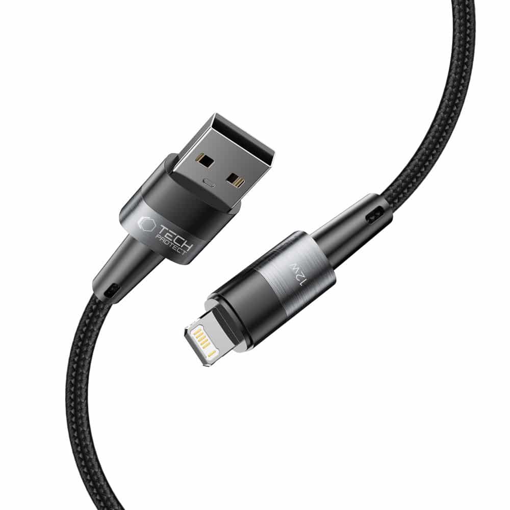 Tech-Protect καλώδιο Lightning Ultrabost 12W/2.4A 200CM γκρι - Image 3